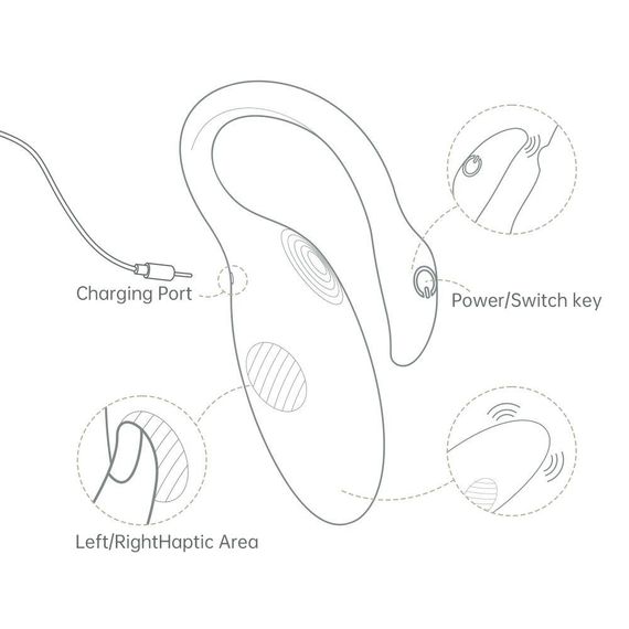 Смарт-віброяйце Magic Motion Flamingo Max Blue 2 в 1: віброяйце та тренажер Кегеля, 10 режимів sexstyle | Зображення 5