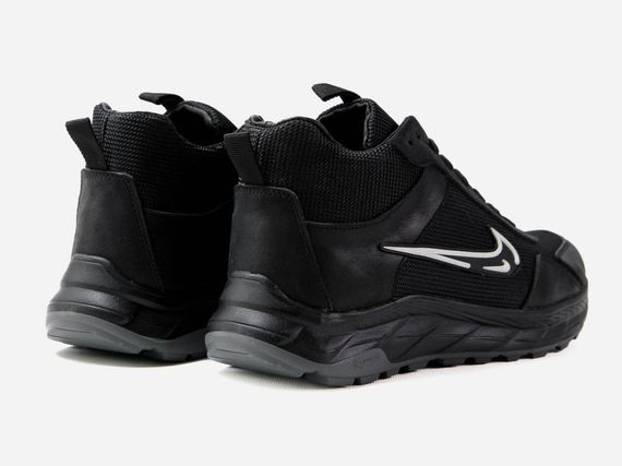 Зимові черевики  Nike натуральна шкіра та хутро колір чорний | Зображення 5