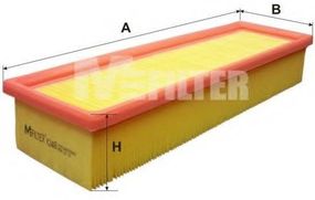 Фільтр повітряний RENAULT Laguna (вир-во M-filter) MFILTER K248 на RENAULT LAGUNA I (B56_, 556_)