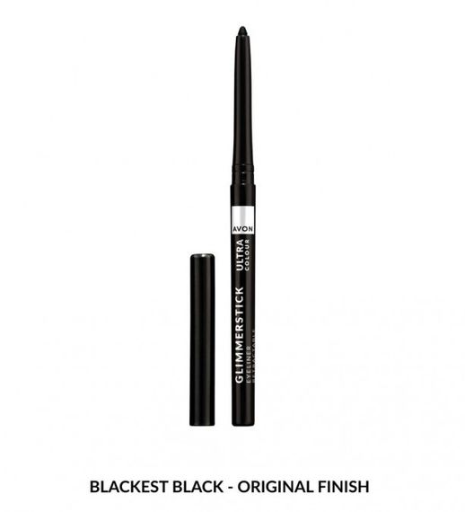Олівець для очей Avon Ultra Colour – Blackest Black/Чорніше чорного 0.28г