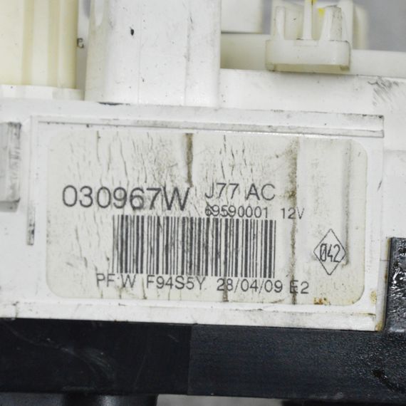 Блок управління клімат контролем Renault Clio III 2005-2012 Панель пічки кондиціонера Рено Кліо 3 69597003 | Зображення 5