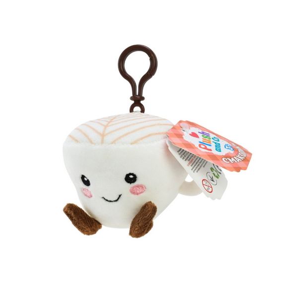 Мягкая игрушка-брелок "Кофе Латте" PLC25091, размер 8 см