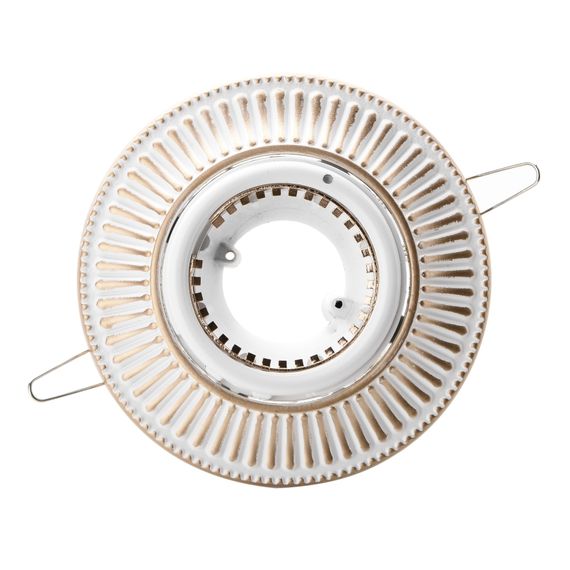 Светильник точечный декоративный HDL-M15 MR16 WH/G | Зображення 4