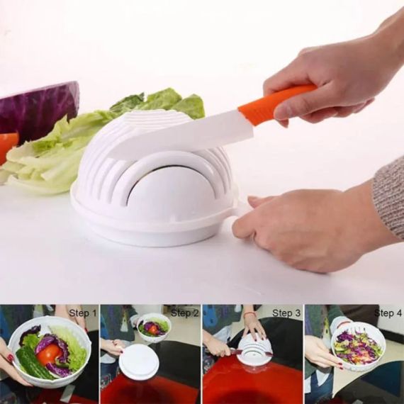 Універсальна овочерізка салатниця Salad Cutter | Зображення 2