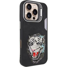 TPU+PC чехол Friends для Apple iPhone 16 Pro (6.3") Black Tiger