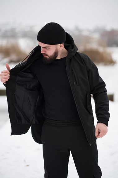 Куртка Softshell "Intruder" чорна | Зображення 8