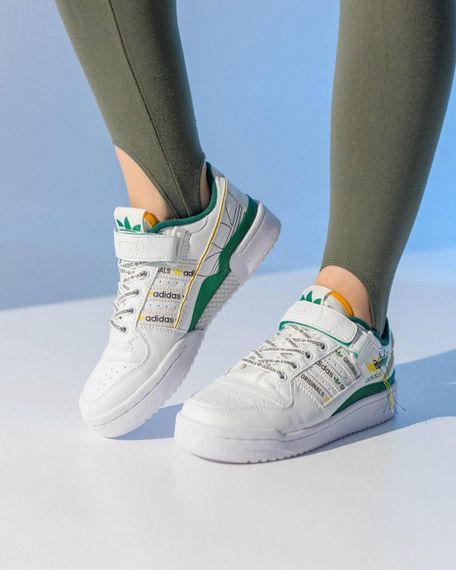 Жіночі кросівки Forum 84 Low New White Green Yellow , В'єтнам 37 (23,5 см) | Зображення 3