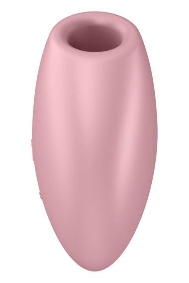 Вакуумний стимулятор-серце з вібрацією Satisfyer Cutie Heart Light Red | Зображення 2