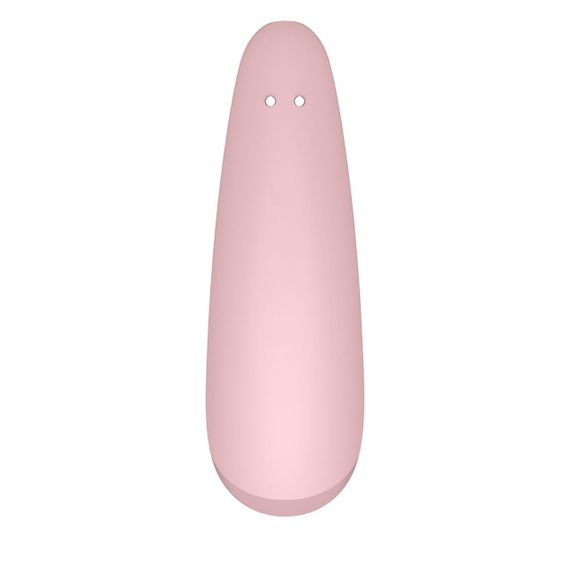 Вакуумний кліторальний стимулятор Satisfyer Curvy 2+ з Air Pulse, 11 режимів вібрації, Рожевий | Зображення 3
