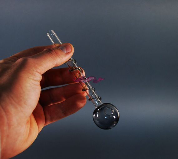 Стеклянная трубка Oil Candy Желтый | Зображення 5