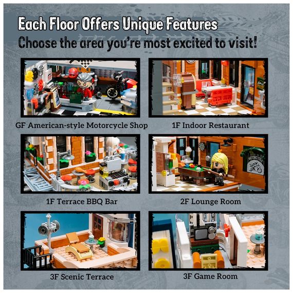 Конструктор Pantasy Original Моторесторан (85024) | Зображення 4