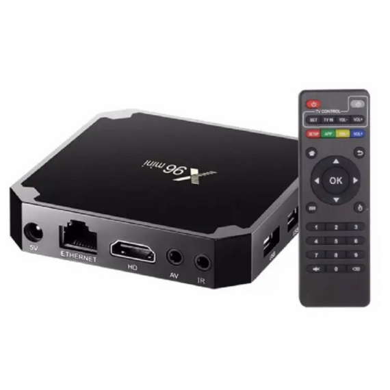 Смарт-тв приставка з пультом Smart TV X96 Mini 4К 2/16 Гб для перегляду фільмів | Зображення 7