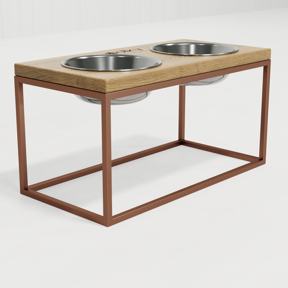 Миски на подставке для средних и больших собак Hollky Base L (2 × 0,95 л) BL-422120-GLNT | Зображення 5