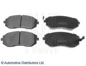Колодки гальмівні дискові передні Subaru (вир-во Blue Print) BLUE PRINT ADS74228 на SUBARU IMPREZA седан (GR)