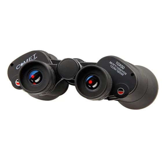 Бінокль Comet AXP111 (10x50) з червоним фільтром (з огляду сонцем) чорний, в чохлі | Зображення 5