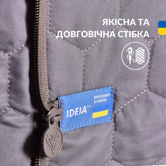 Дорожня подушка-плед IDEIA 35x35 см/120x180 см з мікрофібри графіт/джинс (8-35600*001) | Зображення 6