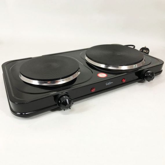 Плита электро для домашнего приготовления Suntera, Плиты электрические бытовые 2 конфорки TK-15