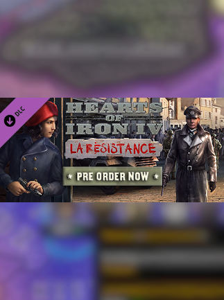 Hearts of Iron IV: La Résistance (DLC) - Steam - Gift GLOBAL