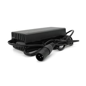 Зарядний пристрій для акумуляторів Li-ion 48V3A(54.6V),13S,штекер 3-pin XLR 18 mm(1+/2-),з індикацією,BOX