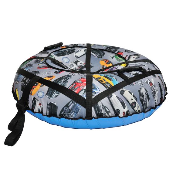 Тюбінг для снігу 100 см "Мерседес" (Оксфорд, ПВХ) плюшка для снігу | Зображення 2