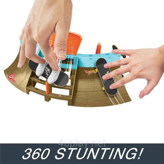 Hot Wheels Skate Stadium Playset Трек Хот Вилс Скейт-стадион, Первая тренировка Оригинал | Зображення 5