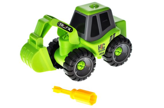 Трактор конструктор CXL500-102 в кульку р.25x8,5x20 см YG Toys | Зображення 1