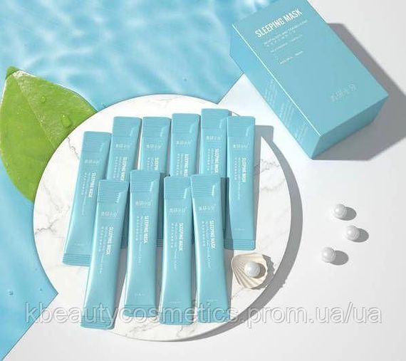 Ночная маска с витамином В3 и центеллой SHAIRIN / Nicotinamide & Centella