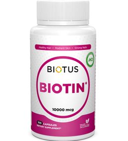Биотин Biotus Biotin 10000 mcg 100 Caps BIO-530302