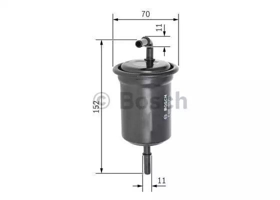 Фільтр паливний TOYOTA HILUX, BOSCH (F026403755) | Зображення 4