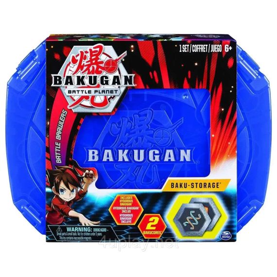 Набор Bakugan Battle Planet Кейс для бакуганов и Бакуган Гидориус Аквас Оригинал Spin Master