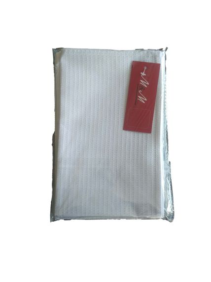 Набір кухонних рушників вафельних 3 шт М&М 30х45 см Білі (213740) | Зображення 3