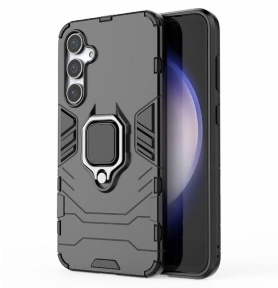 Чохол бампер Primolux Ring Armor для телефона Samsung Galaxy S23 FE (SM-S711) - Black