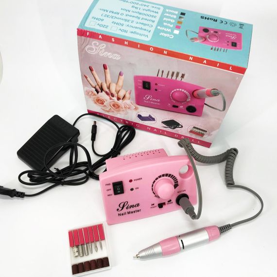 Фрейзер для манікюру і педикюру DM-211, Фрезер для кутикули манікюру Електричний апарат педикюру BI-33 | Зображення 2