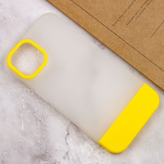 Чохол TPU+PC Bichromatic для Apple iPhone 12 Pro Max (6.7") Силікон, Matte / Yellow | Зображення 4