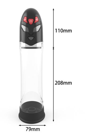 Водонепроникна, автоматична вакуумна помпа із зарядкою від USB CANWIN Water Pump, P410AU Sex Aura | Зображення 7