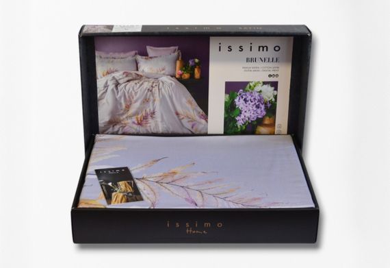 Комплект постільної білизни Issimo Digital Satin 200х220 см Brunelle | Зображення 3