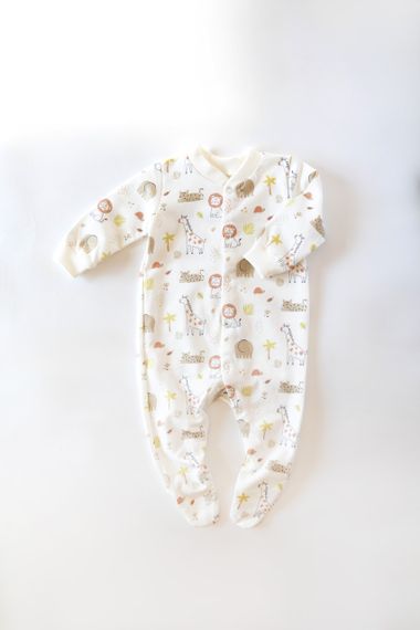 Чоловічок з начосом, 100% бавовна, принт Сафарі | Зображення 1