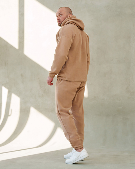 Костюм Плюш капюшон бежевий S | Зображення 2