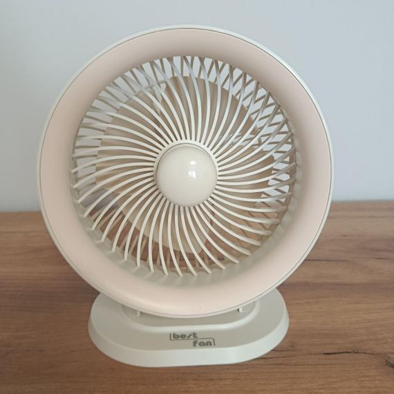 Вентилятор настільний акумуляторний Best Fan BT-003 USB 15 см компактний тихий для дому та офісу | Зображення 5