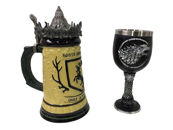 Набір Гуртка Game Of Thrones House Герб Баратеонов Гра Престолів Баратеони і Кубок | Зображення 1