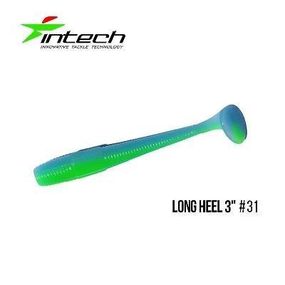 Силиконовая приманка, Съедобный силикон Intech Интеч Long Heel 3 "8 шт #31