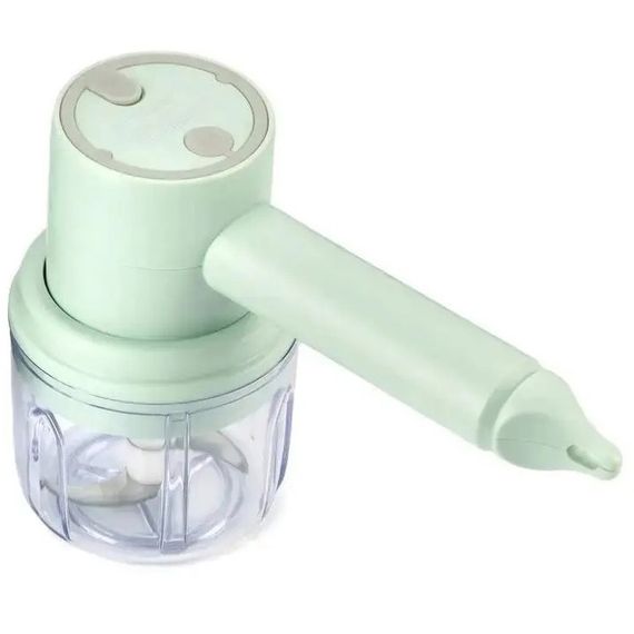 Ручной беспроводной миксер-измельчитель 2 в 1. Цвет: зеленый | Зображення 1