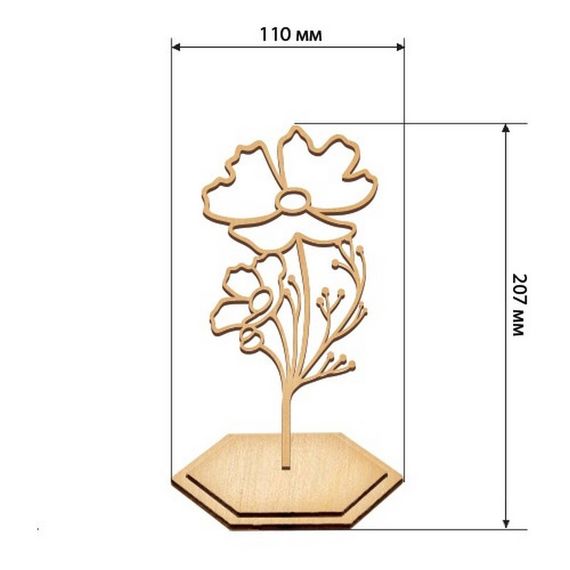 Набір для вітражного живопису за номерами "Пелюстки літа" FDSGK-016 | Зображення 1