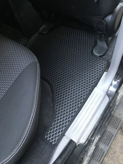 Коврики EVA (черные) для Mitsubishi L200 2006-2015 гг | Зображення 3