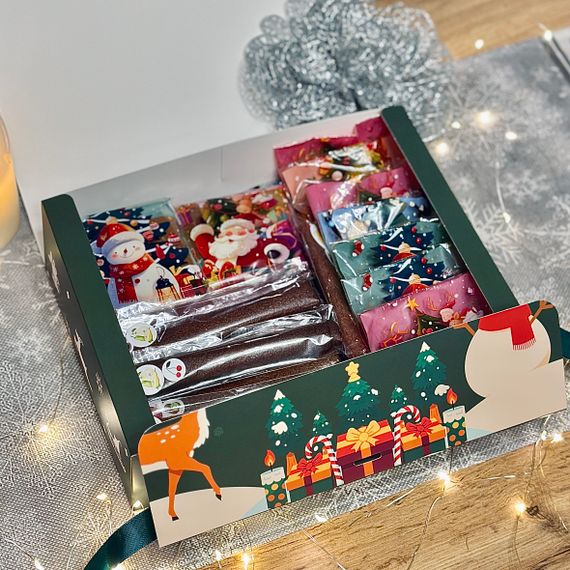 Подарунковий набір пастили XL «Різдвяна колекція смаків» — три види пастили, 1,3 кг | Зображення 2