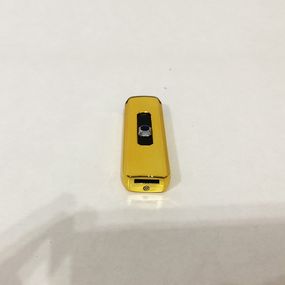 Запальничка акумуляторна золота | Usb запальнички | Електронна сенсорна GH-175 USB запальничка