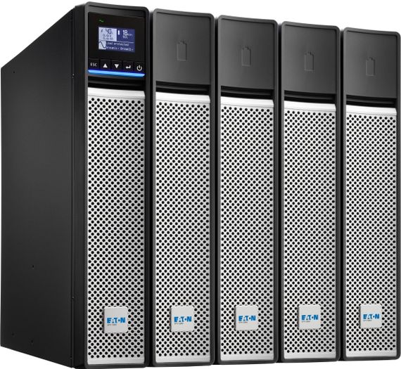 Джерело безперебійного живлення Eaton  5PX G2, 1500VA/1500W, RT2U, LCD, USB, RS232, 8xC13 (5PX1500IRT2UG2) | Зображення 3