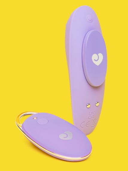 Вібратор в трусики з пультом Lovehoney Mon Ami Panty Vibrator для клітора, бузковий sexstyle | Зображення 1