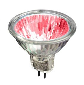 Лампа галогенная 20W GU5.3 MR16 Red 12V
