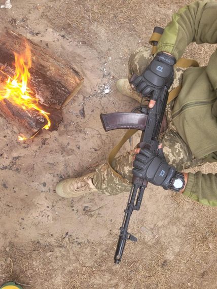 Перчатки тактические кожаные без пальцев TACTIGEAR PS-8801 Patrol Black L | Зображення 8